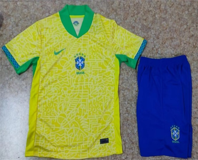 2024 National Team Adult Set Brazil Home