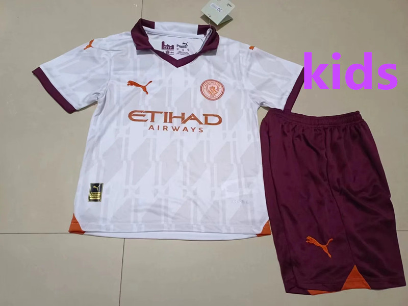 2024 Manchester City Kids away  jersey