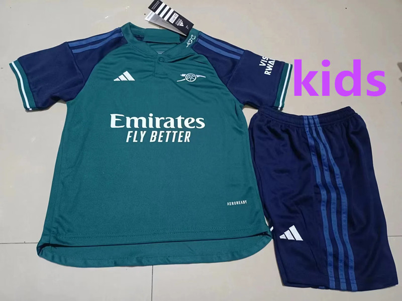 2024 Arsenal away kids jersey