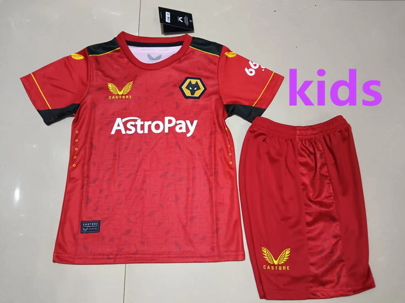 2024 Wolves away kids jersey