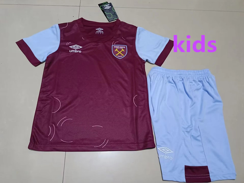 2024 West Ham United Home Kids jersey