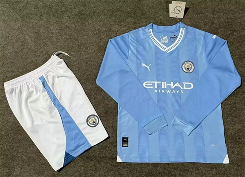 2024 Manchester City Home Adult Set Jersey