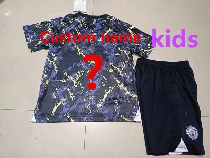 2024 Manchester City Training Kits Kids jersey