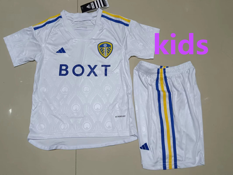 2024 Leeds United Home Kids jersey
