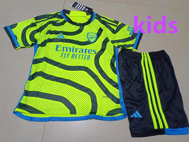 2024 Arsenal away kids jersey