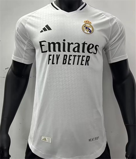 2025 Player Edition Real Madrid Home Jersey