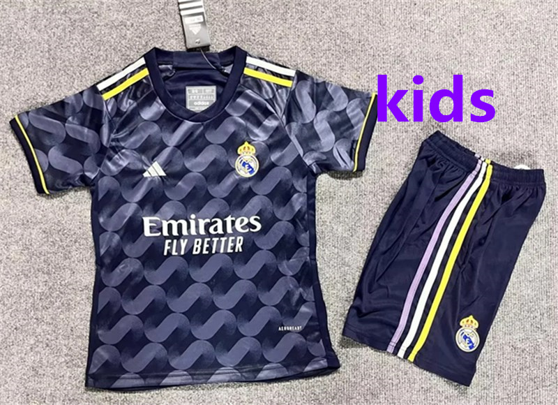 2024 Real Madrid away Kids jersey