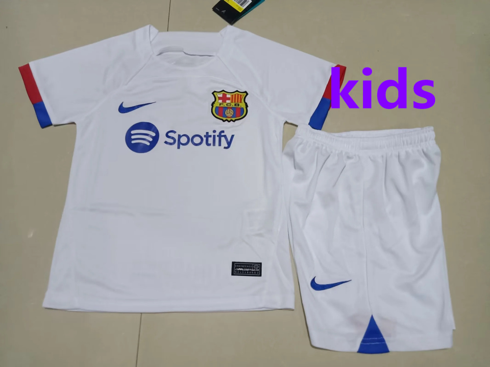 2024 Barcelona away Kids jersey