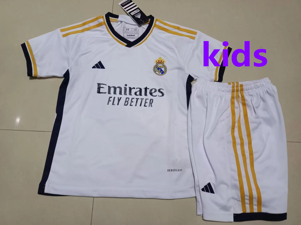 2024 Real Madrid Home Kids jersey