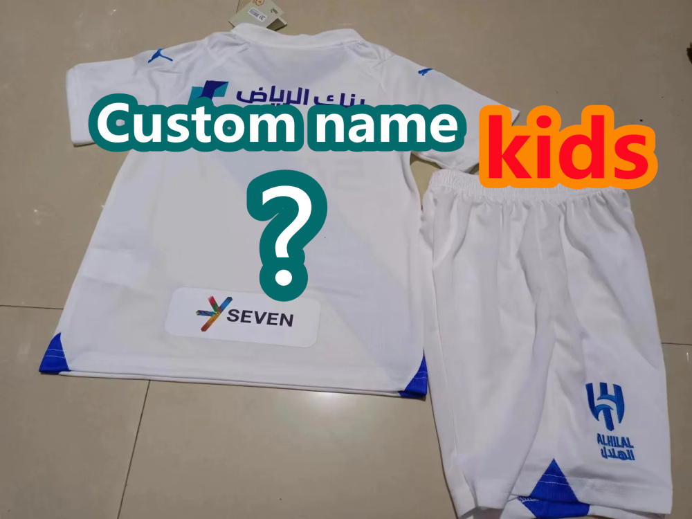2024 Riyadh New Moon away kids set jersey