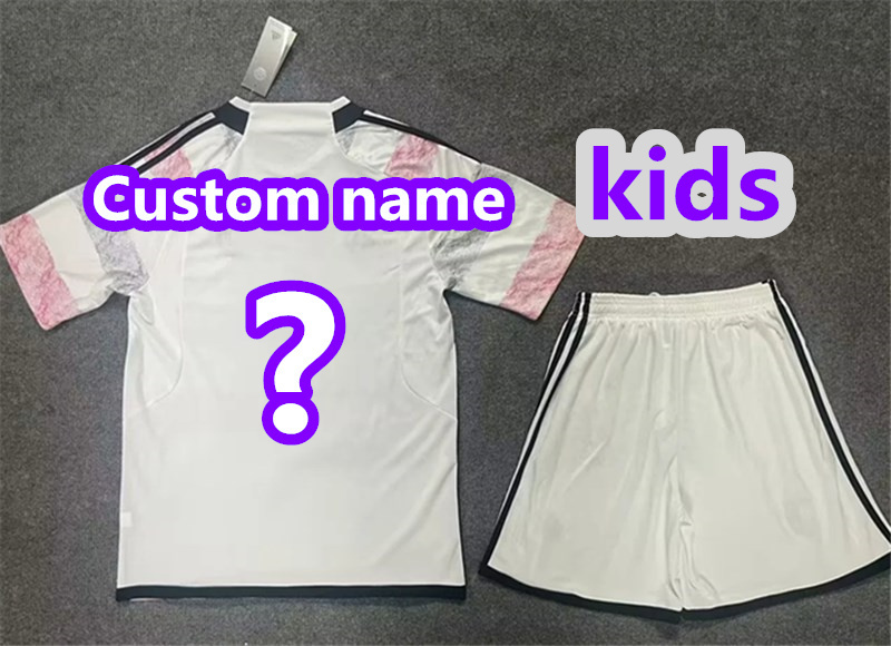 2024 Juventus away kids kit jersey