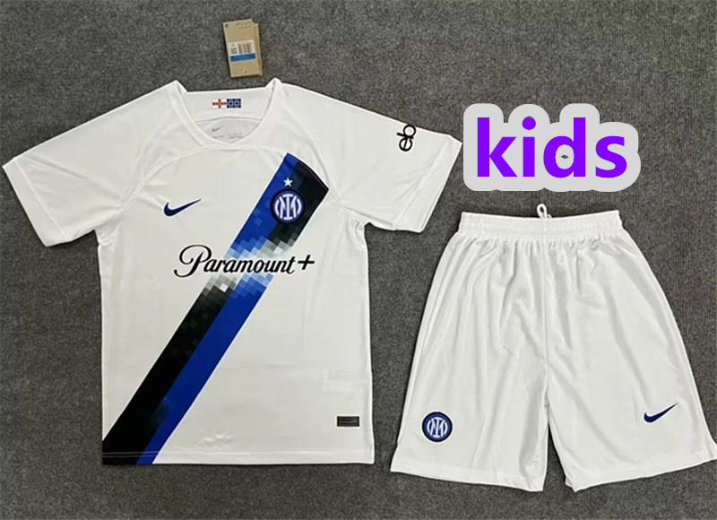 2024 Inter Milan away kids kit jersey
