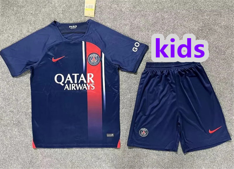 2024 Paris Home kids Kit Jersey