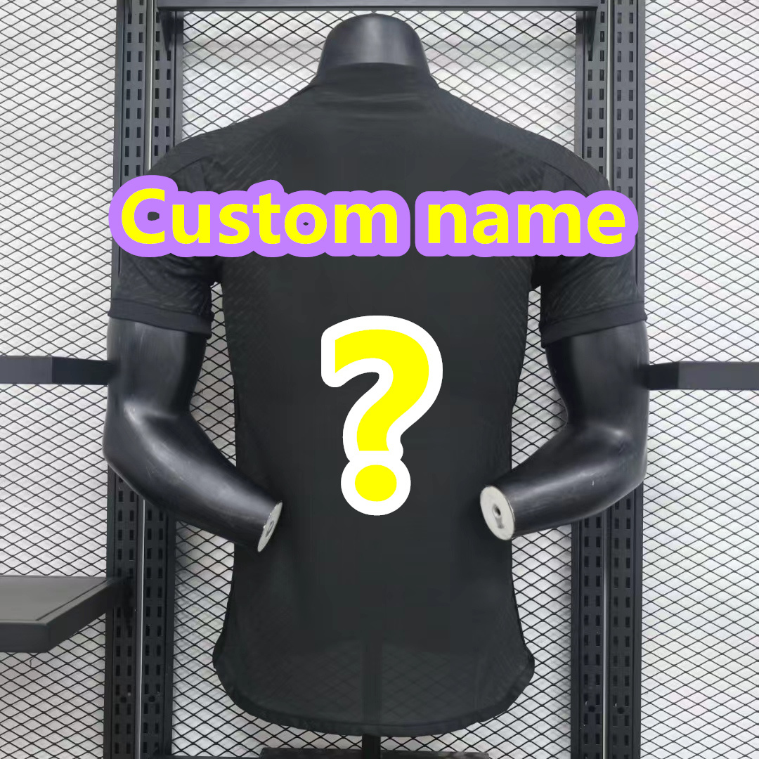 2024 Players Edition Argentina Special Edition Black Jersey