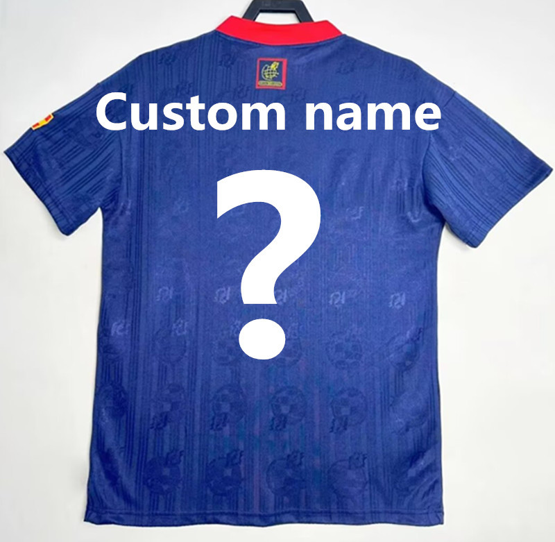 1996 Spain away retro Thai version quality