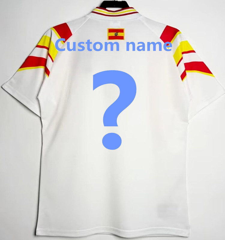 1996 Spain away retro Thai version quality