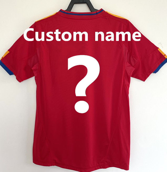 2010 Spain home retro Thai version quality