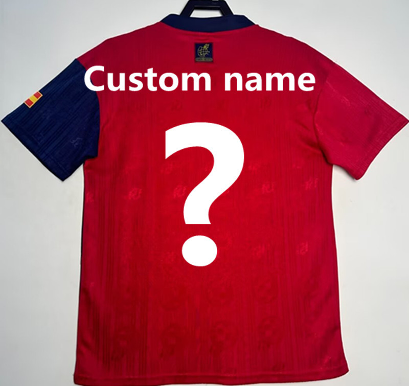 1996 Spain home retro Thai version quality