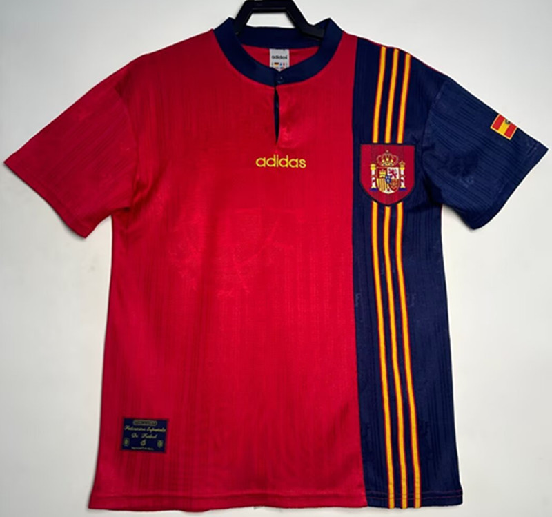 1996 Spain home retro Thai version quality