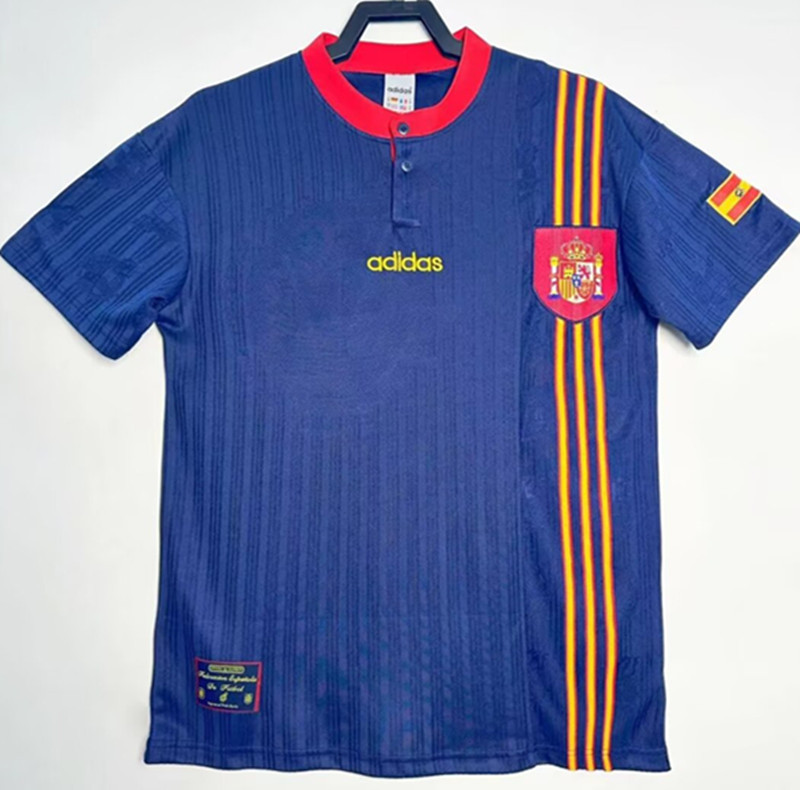 1996 Spain away retro Thai version quality