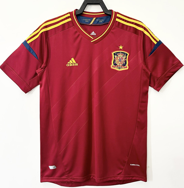 2012 Spain home retro Thai version quality