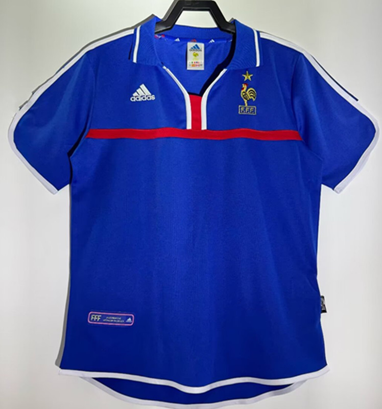 2000 France home retro Thai quality jersey