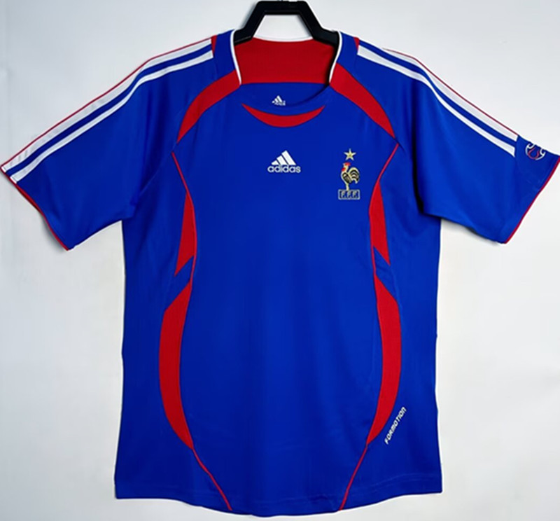 2006 France home retro Thai quality jersey