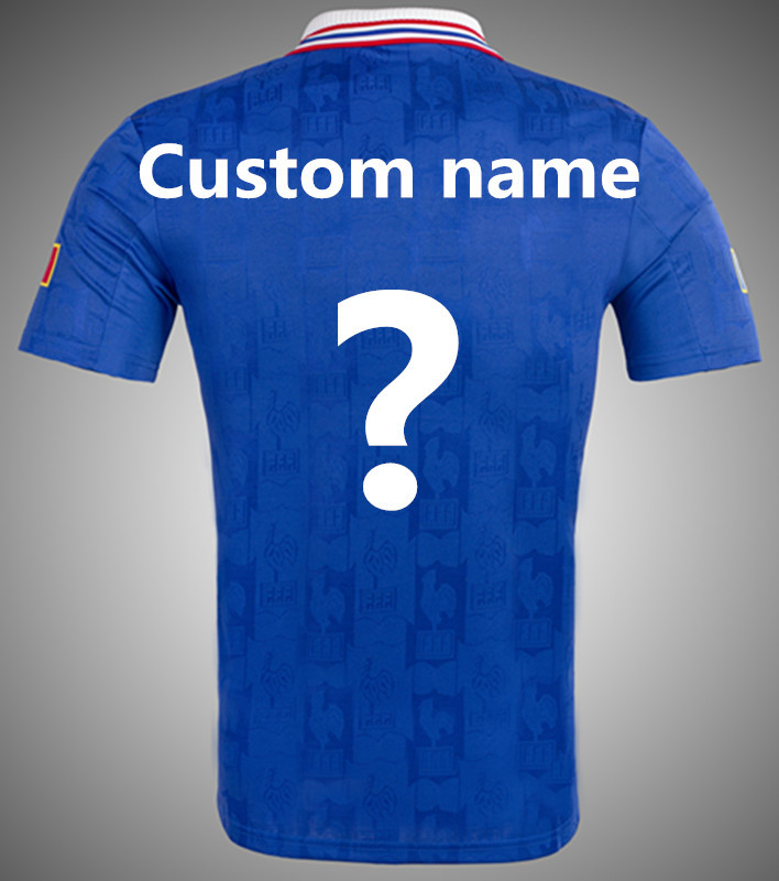 1996 France home retro Thai quality jersey