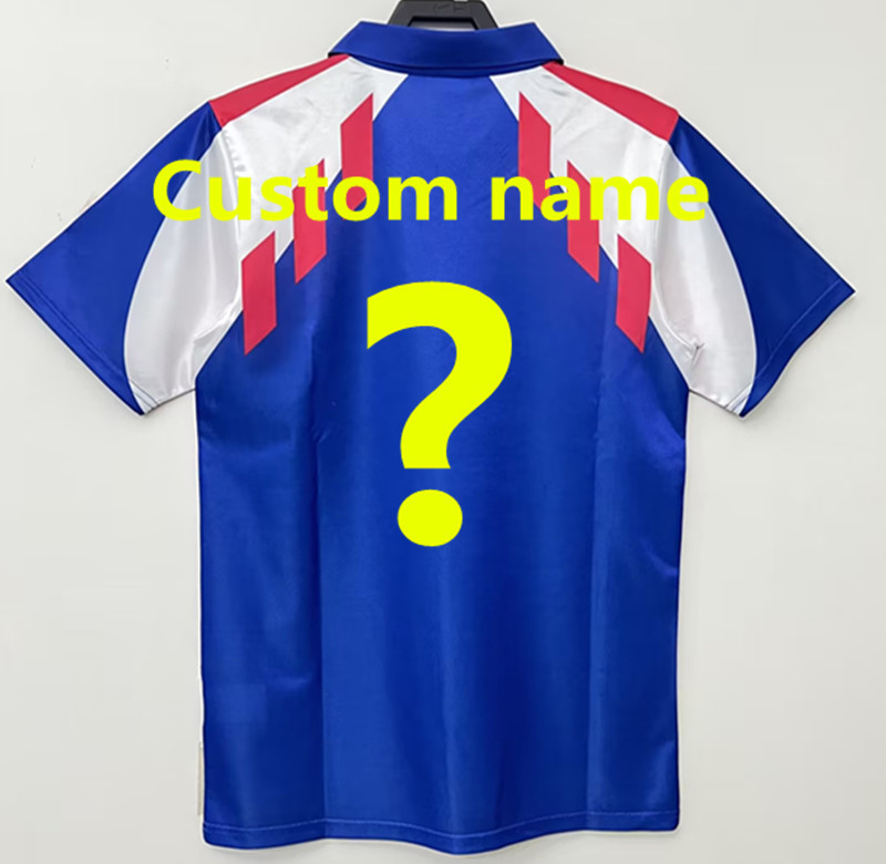 1990 World Cup France home retro Thai quality jersey