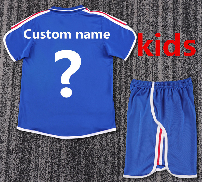2000 France Home Retro Kids Jersey