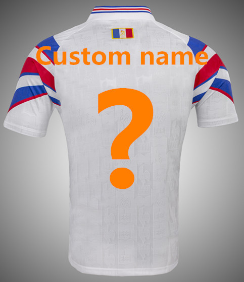 1996 France away retro Thai quality jersey