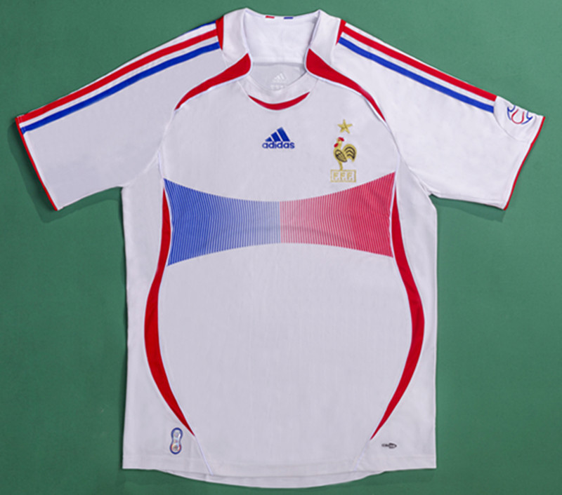 2006 France away retro Thai quality jersey