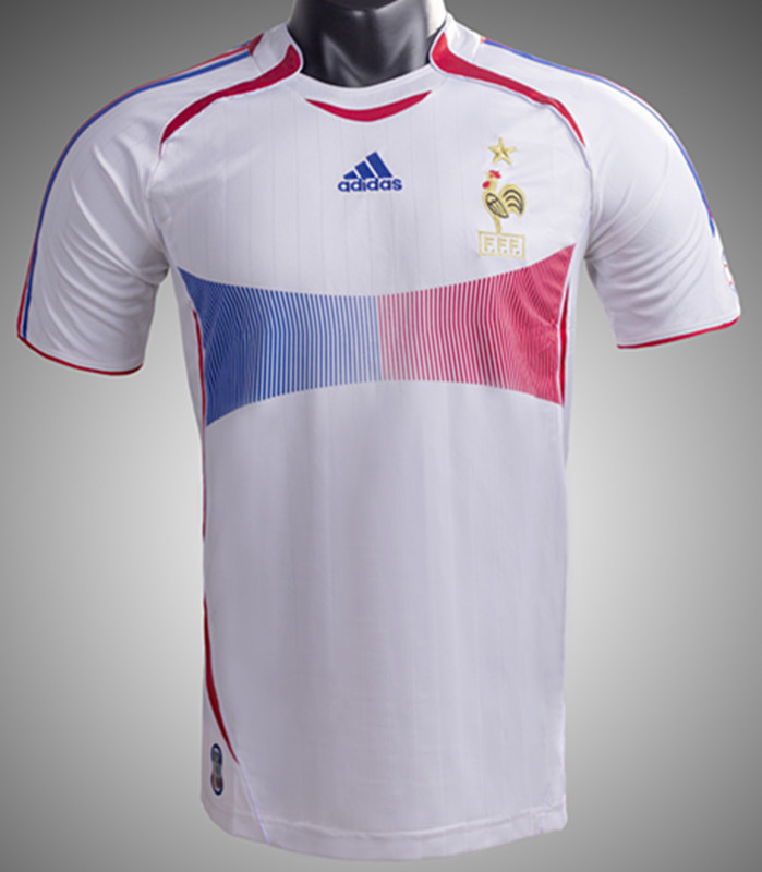 2006 France away retro Thai quality jersey