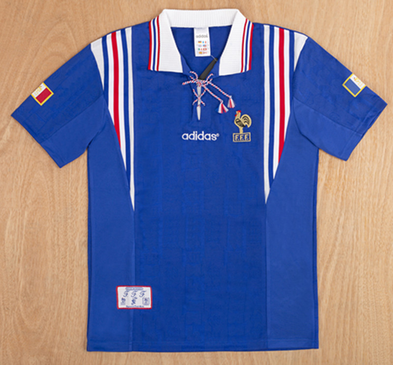1996 France home retro Thai quality jersey