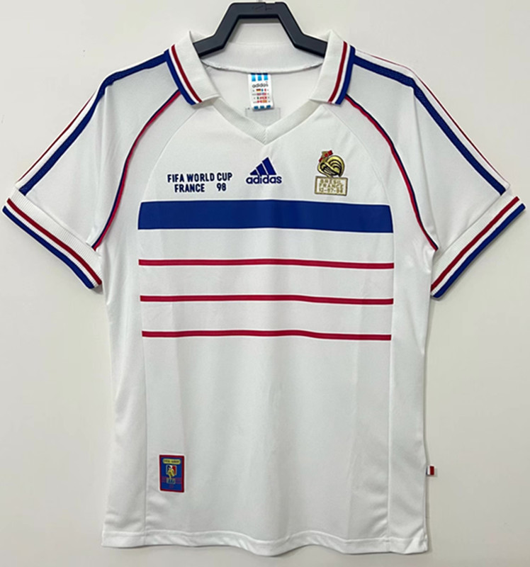 1998 France away retro Thai quality jersey