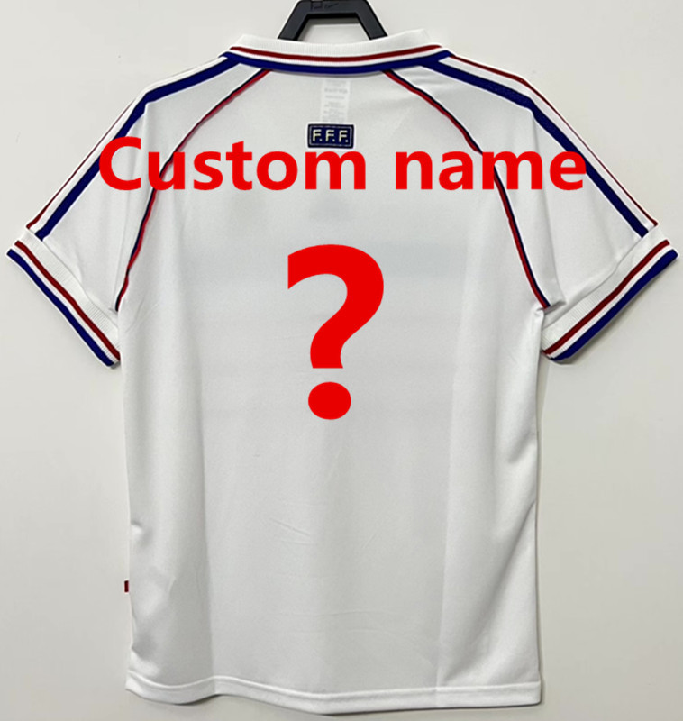 1998 France away retro Thai quality jersey