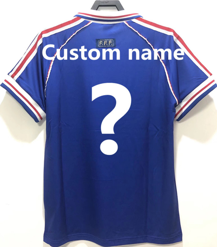 1998 France home retro Thai quality jersey