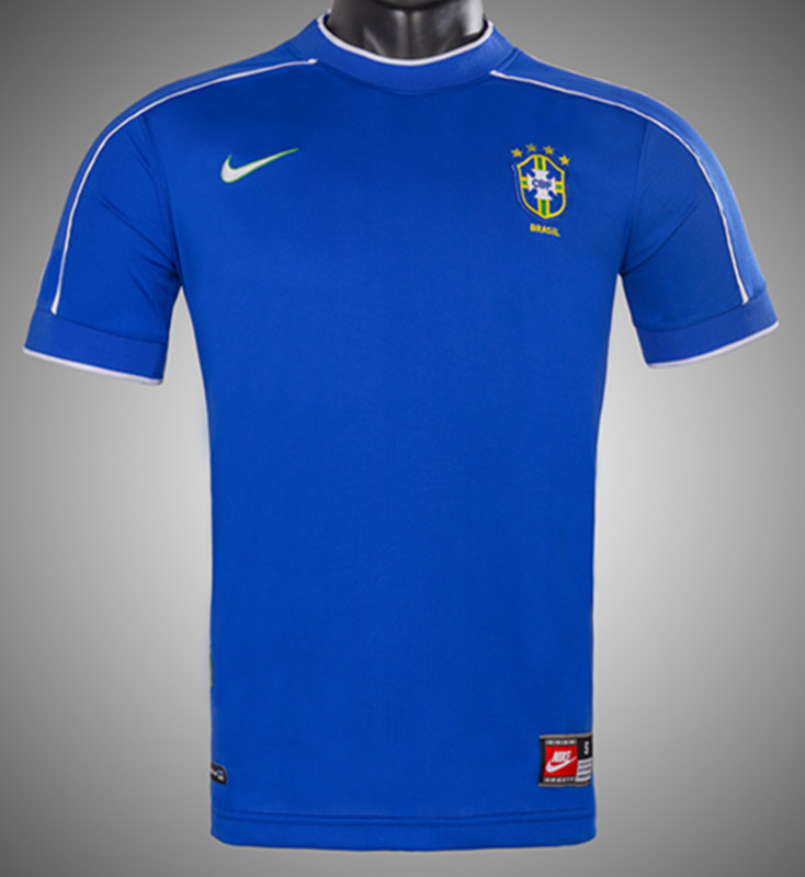 1998 Brazil Away Retro Jersey