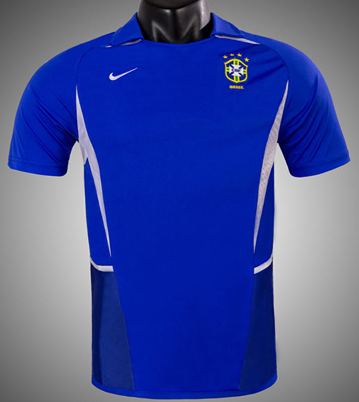 2002 Brazil Away Retro Jersey