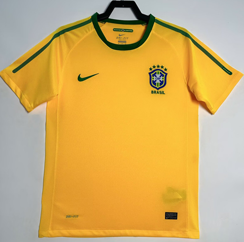 2010 Brazil Home Retro Jersey