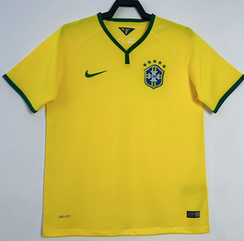 2014 Brazil Home Retro Jersey