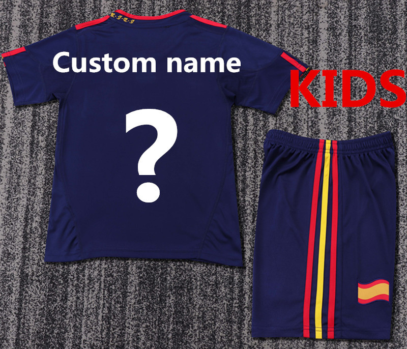 2010 Spain Away Retro Kidswear