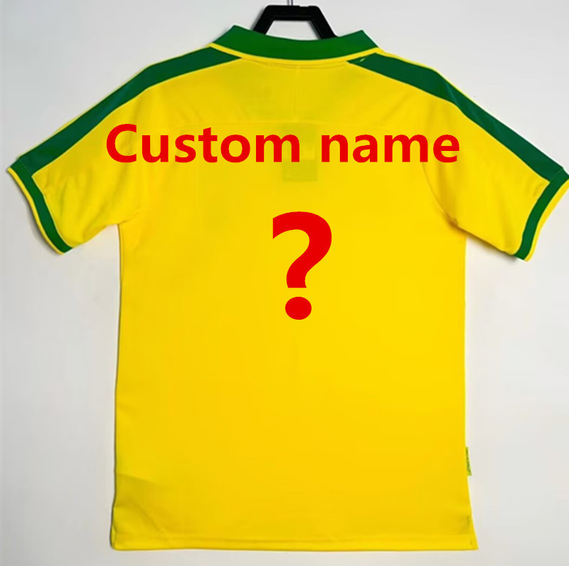 1997 Brazil Home Retro Jersey