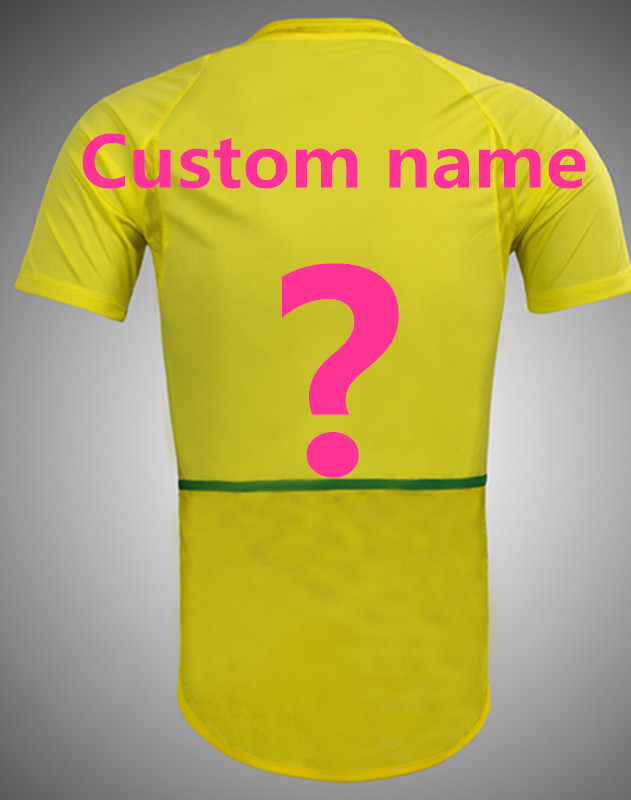 2002 Brazil Home Retro Jersey