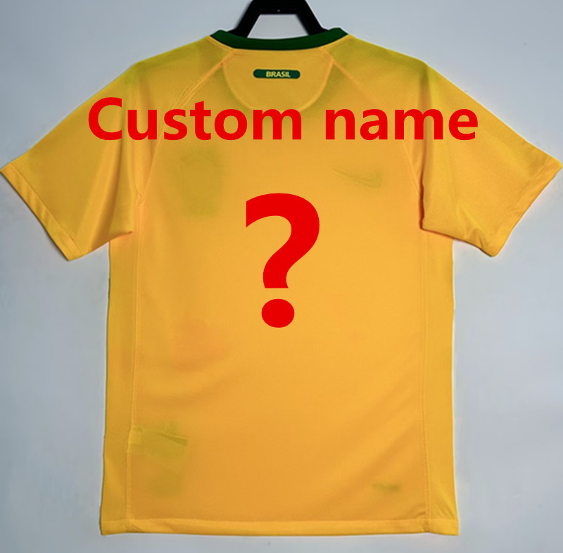 2010 Brazil Home Retro Jersey