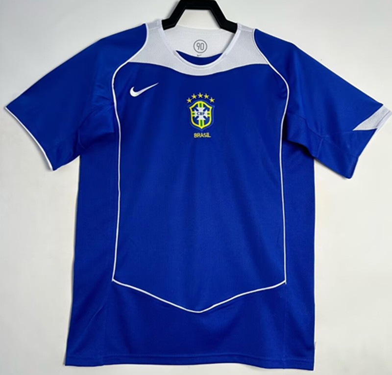 2004 Brazil Away Retro Jersey