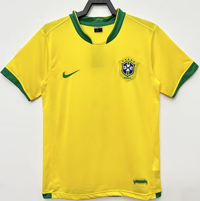 2006 Brazil Home Retro Jersey