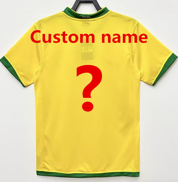 2006 Brazil Home Retro Jersey