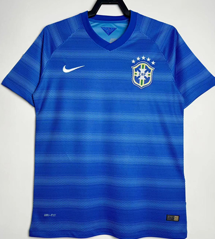 2014 Brazil Away Retro Jersey