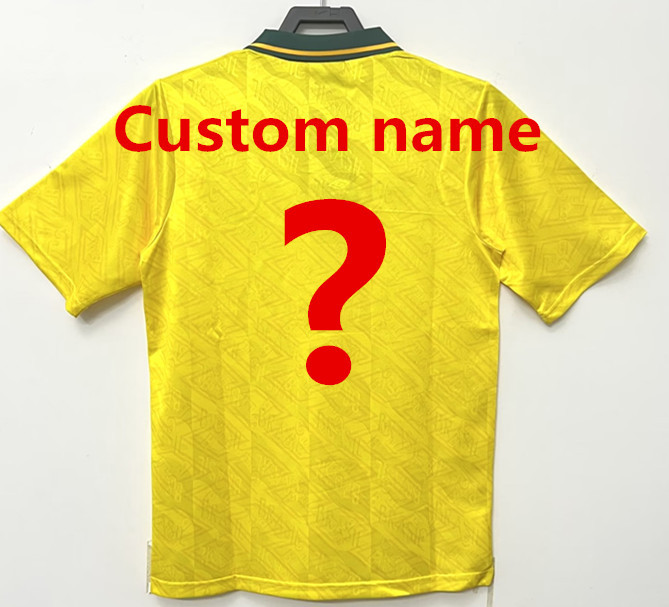 1991-1993 Brazil Home Retro Jersey